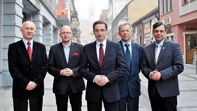 Piotr Kuczera ma poparcie Masłowskiego, Lubosa, Larysza i Dąbkowskiego  