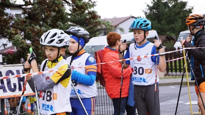 W Marklowicach ścigali się na nartorolkach