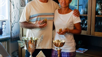 W Tworkowie mieszkają mistrzowie w poszukiwaniu bursztynów