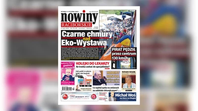 Nowiny Raciborskie o czarnych chmurach nad Eko-Wystawą