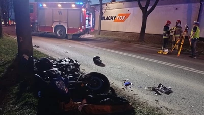 Śmiertelne potrącenie motorowerzysty