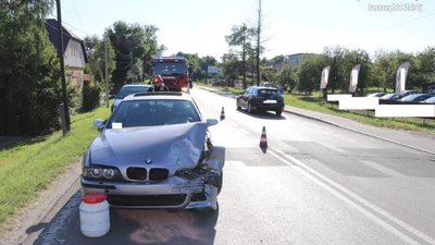 22-latek sprawcą zderzenia trzech samochodów
