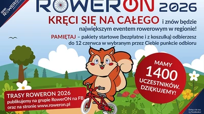 RowerON 2026: Odbiór pakietów startowych przedłużamy tylko do 12 czerwca. 20 czerwca oficjalne otwarcie w Parku Roth w Raciborzu!