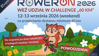 RowerON 2026: Już w ten weekend Challenge „60 km”. Wykręć minimum 60 km na rowerze i zgarnij super nagrody!