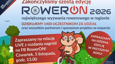 RowerON 2026 zakończony. 5 listopada zapraszamy na specjalny LIVE z rozdania nagród!