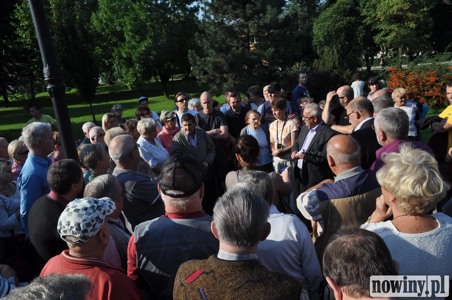 Walka o park przy "Domusie". Wszystko zależy od woli Fudalego