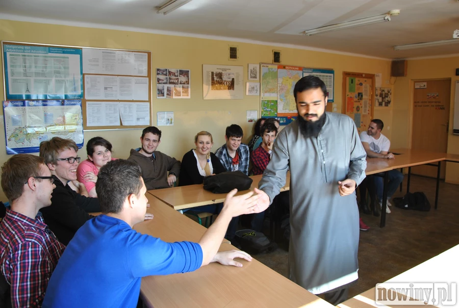 Studenci z Japonii i Pakistanu w wodzisławskiej ZST