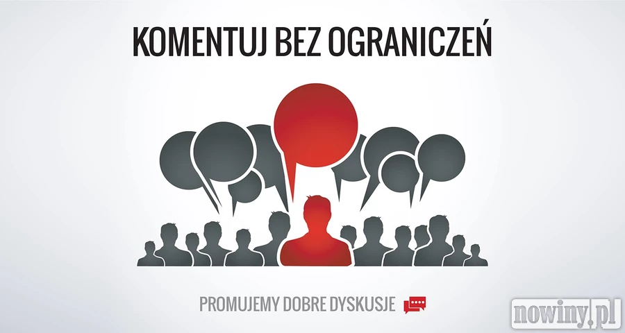 Komentuj bez ograniczeń w portalu Nowiny.pl