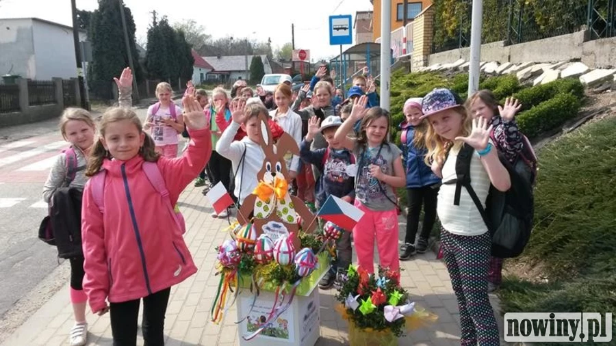 Sport, sztuka i strażackie klimaty, czyli integracja uczniów z Grzegorzowic i czeskich Kobeřic