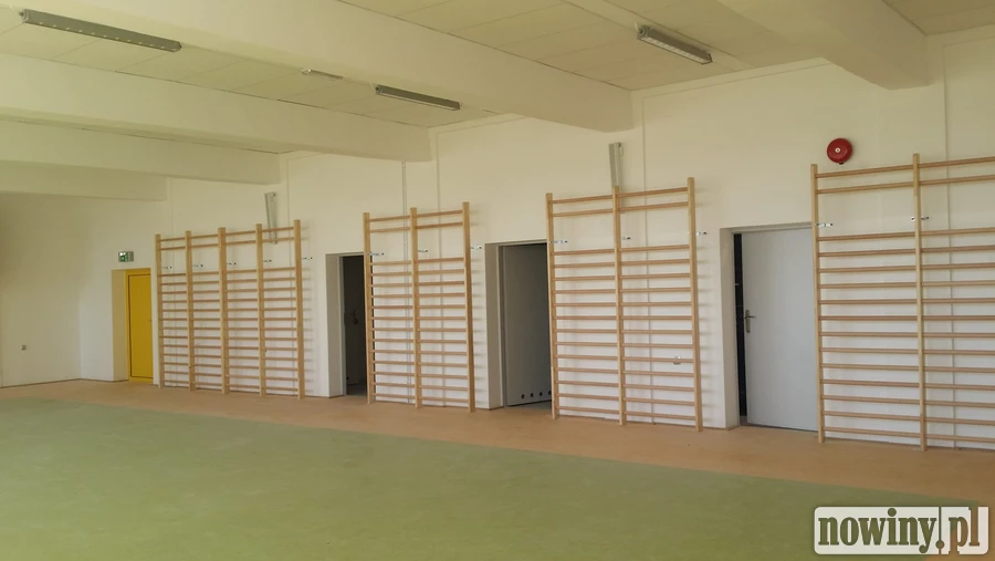 Na starym basenie powstała sala gimnastyczna