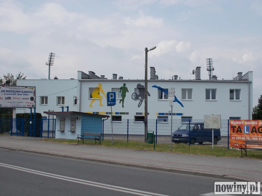 Grafiki ożywiły budynek MOSiR w Wodzisławiu Śląskim