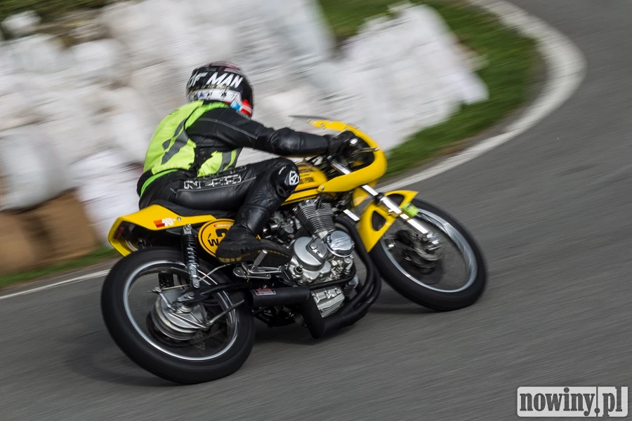 Motocyklista z Rybnika pojedzie na historycznym torze