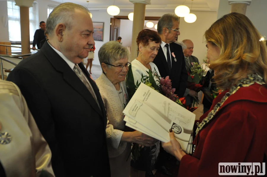 Złote Gody w USC Racibórz. Pierwsze z maratończykiem