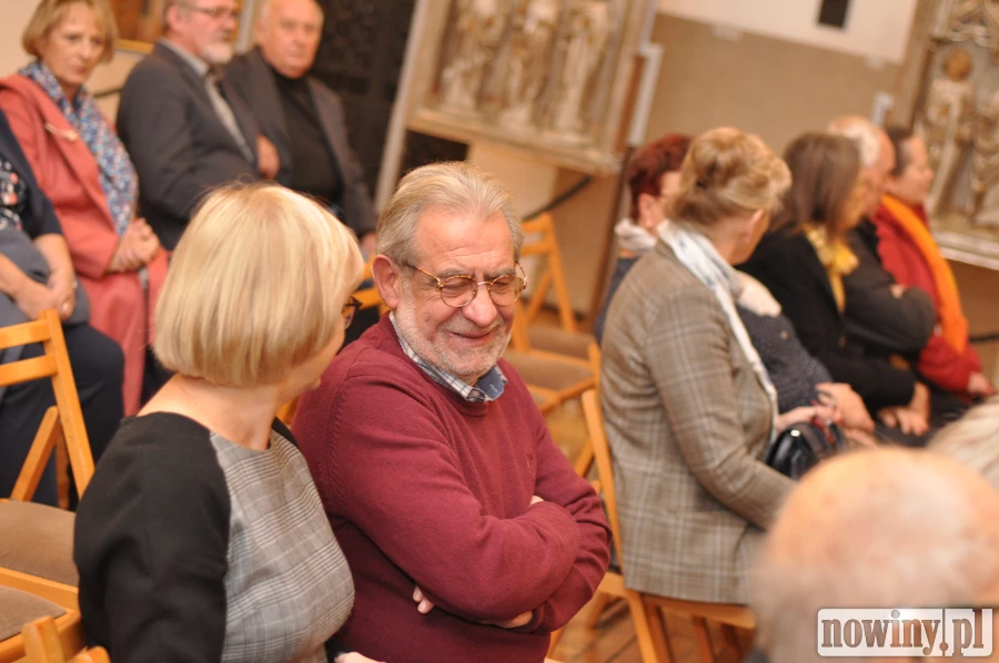 Zbigniew Woźniak czytał w Muzeum książkę "Całkiem serio, choć niekoniecznie"