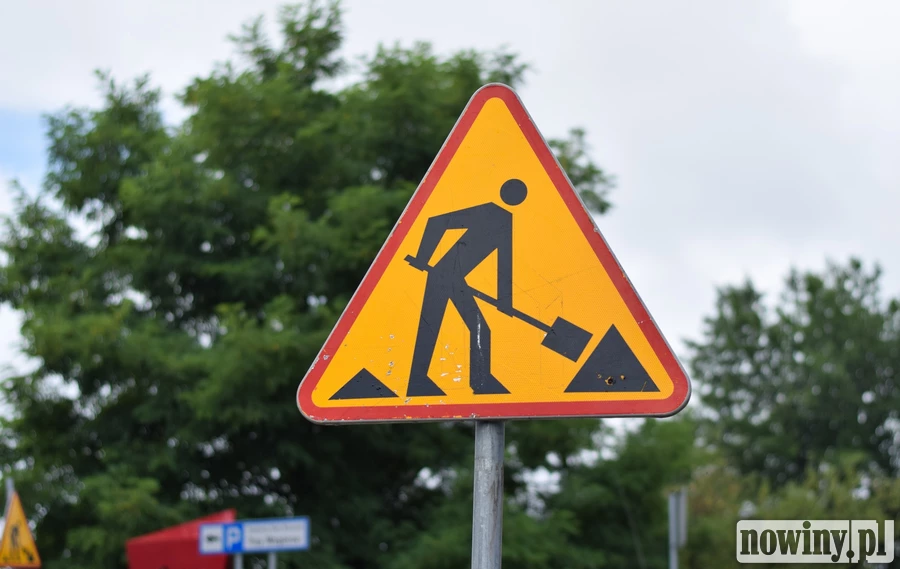 Zamykają drogę na granicy Turzy i Łazisk