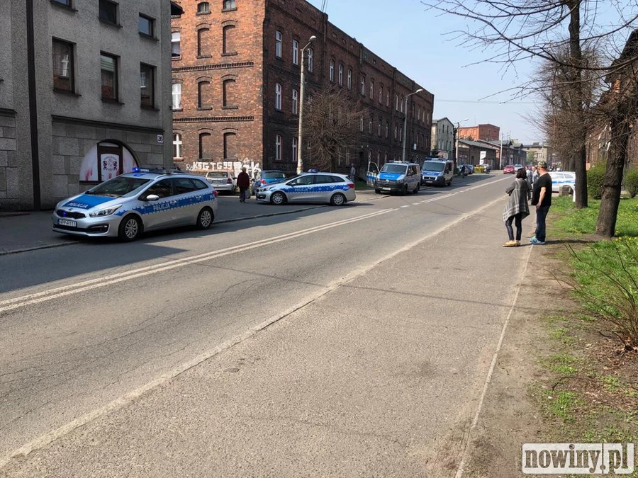 Akcja policji na Paruszowcu w Rybniku