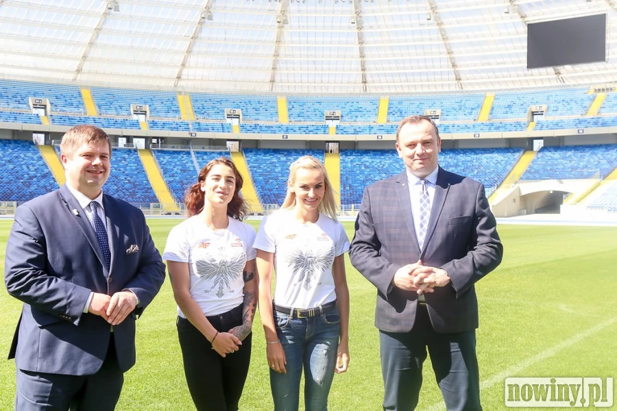 Justyna Święty-Ersetic i Ewa Swoboda ambasadorkami Stadionu Śląskiego