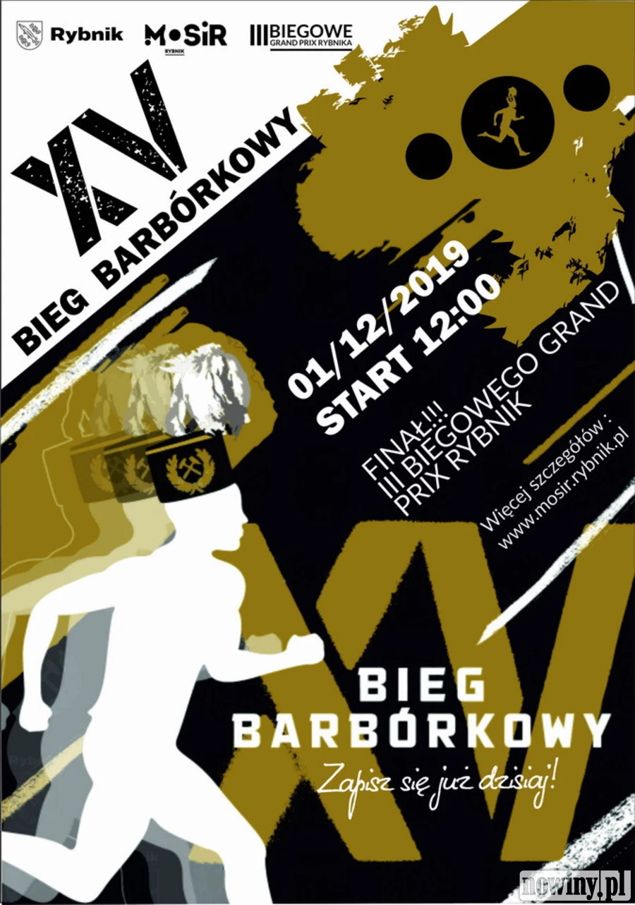 Trwają zapisy na 15. Bieg Barbórkowy
