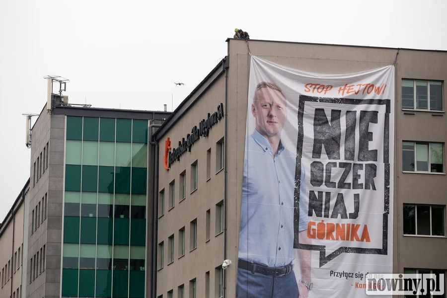 Kamil Glik wspiera akcję pt. "STOP HEJTOWI! Nie oczerniaj górnika!"