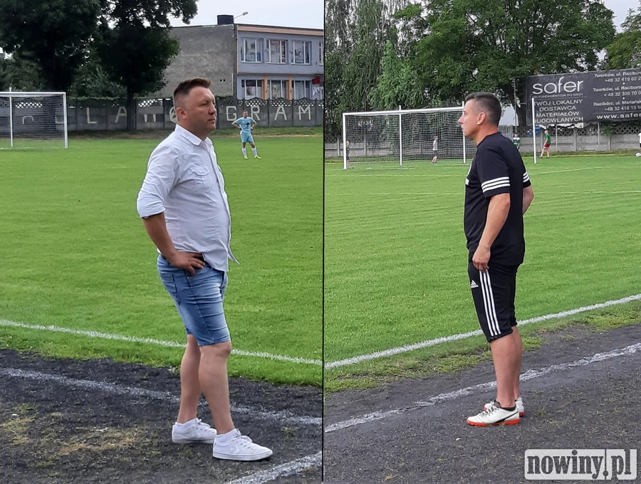 Trenerzy Piotr Riabowski i Adam Jachimowicz ocenili mecz Tworkowa z Gaszowicami