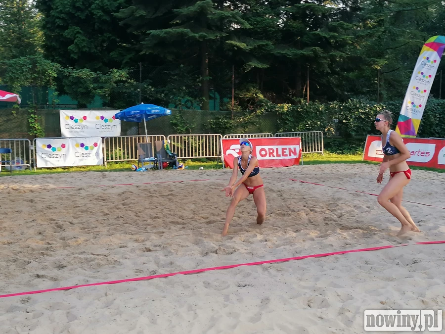 Cieszyńska plaża nieszczęśliwa dla Moniki Brzostek