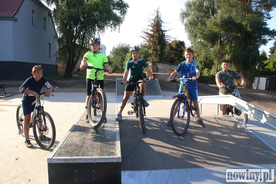 Skatepark i pumptrack zostaną otwarte tydzień później