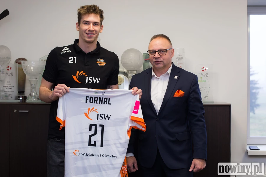 Tomasz Fornal z nową umową Jastrzębskim Węglu