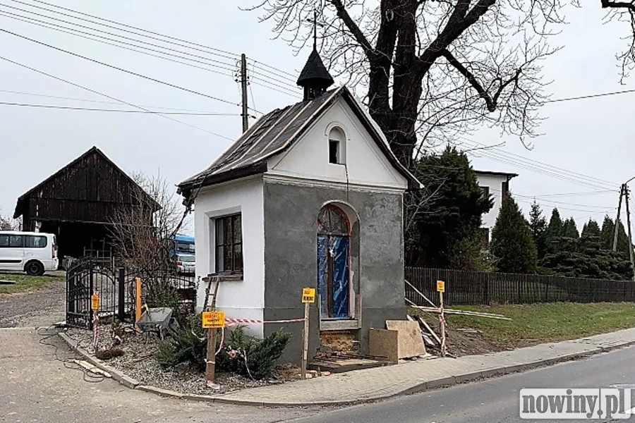 Kopalnia zleciła remont zabytkowej kapliczki