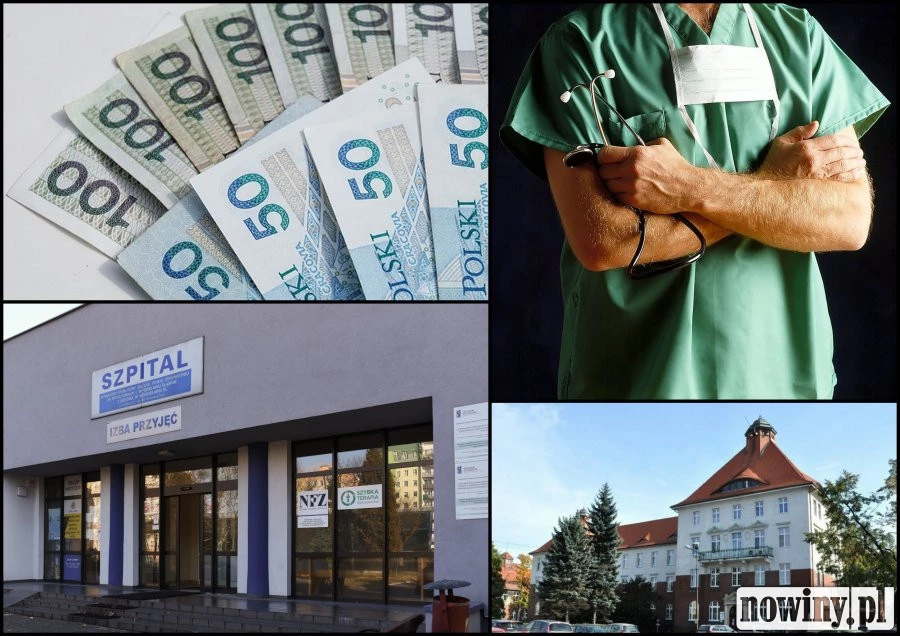 Przed tygodniem pożyczka, teraz dotacja. Pół miliona dla powiatowych szpitali. Na co?