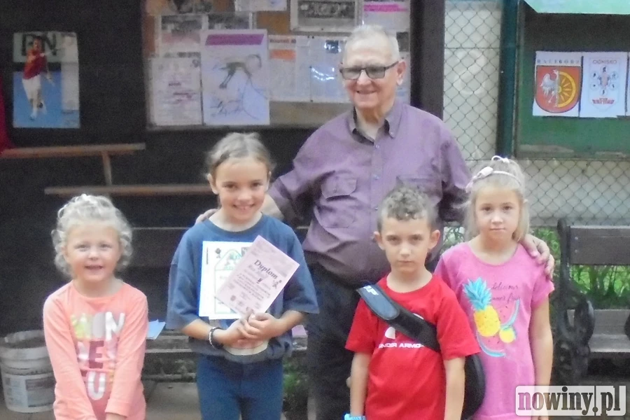 Hania Krężel zwyciężyła w biegu krótkim i turnieju tenisowym dla dzieci
