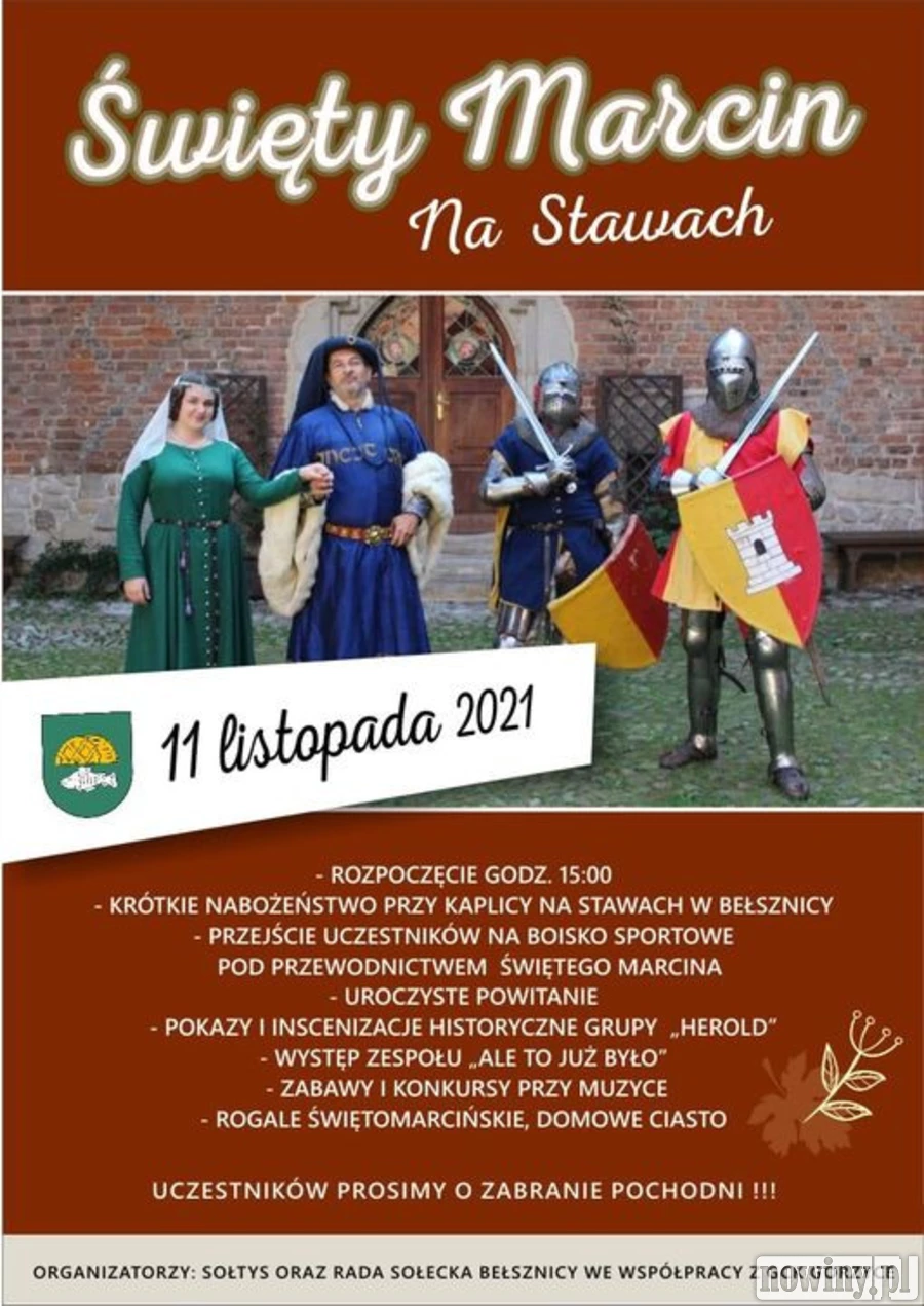 Święty Marcin na Stawach. Plenerowa impreza w Bełsznicy