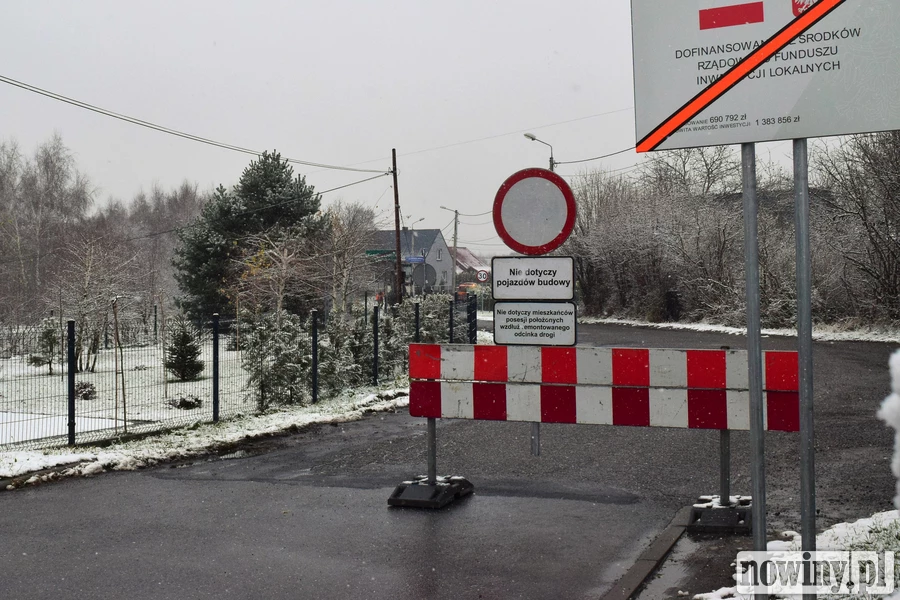 Ul. Czarnieckiego na pograniczu Wodzisławia i Krostoszowic od dziś zamknięta. Rozpoczyna się jej remont