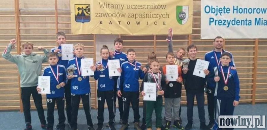 Uczniowie ZSOMS zdobyli medale na turnieju barbórkowym w Katowicach