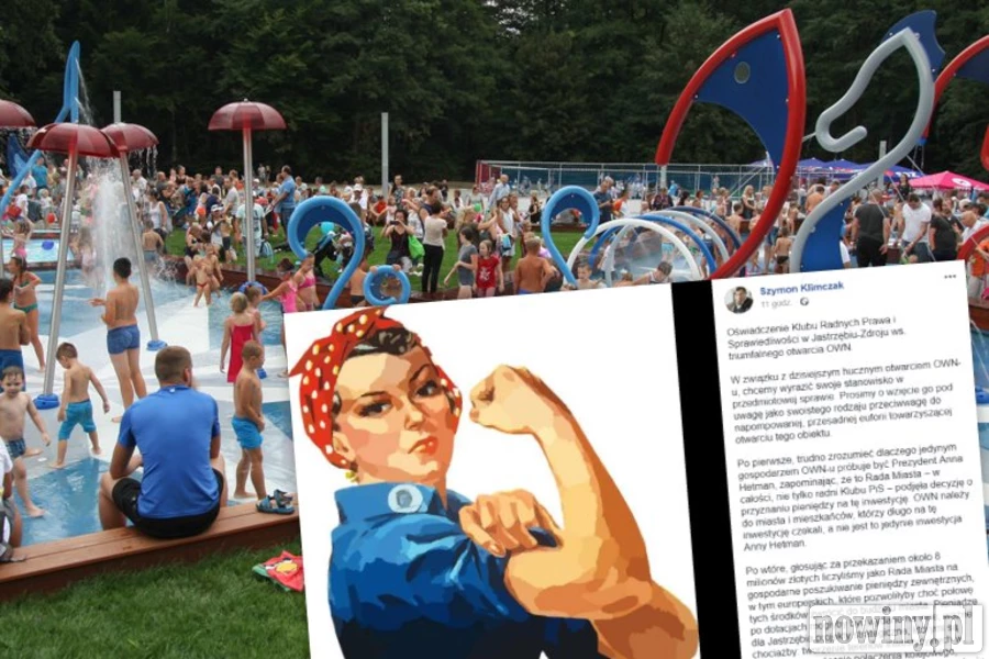 Radni PiS negatywnie o OWN. Z gestem Kozakiewicza w tle