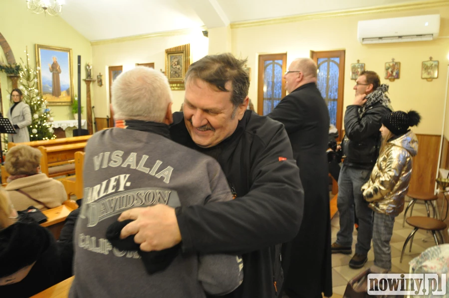 Motocykliści lubią rockowe kolędy. Przy żłóbku spotkali się w Oborze