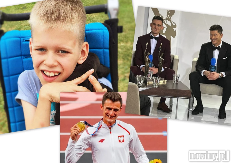 Tomala wystawił swój medal, Lewandowski go kupił. Pieniądze pomogą Kacprowi z Żor