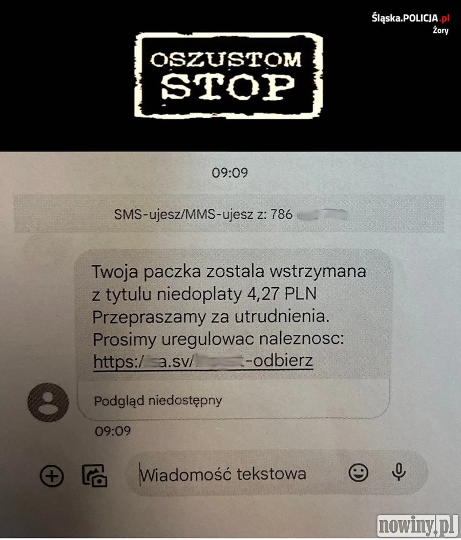 Oszust wypłacił z konta żorzanki 2000 zł
