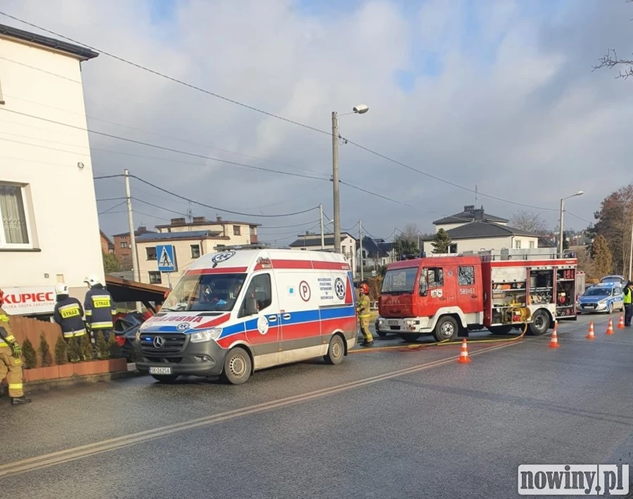 Świerklany: Uciekał przed policją, uderzył w ścianę. Zginął na miejscu