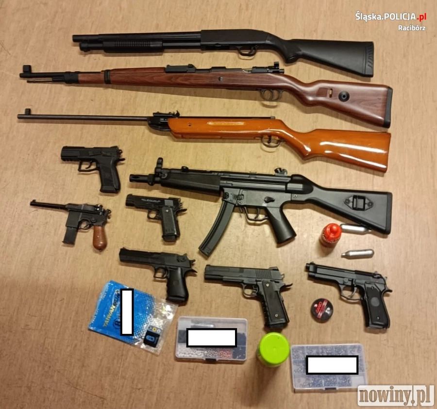 Dwóch nastolatków z Raciborza strzelało z wiatrówki do przechodniów