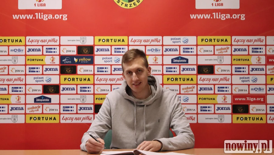GKS Jastrzębie pozyskał defensywnego pomocnika