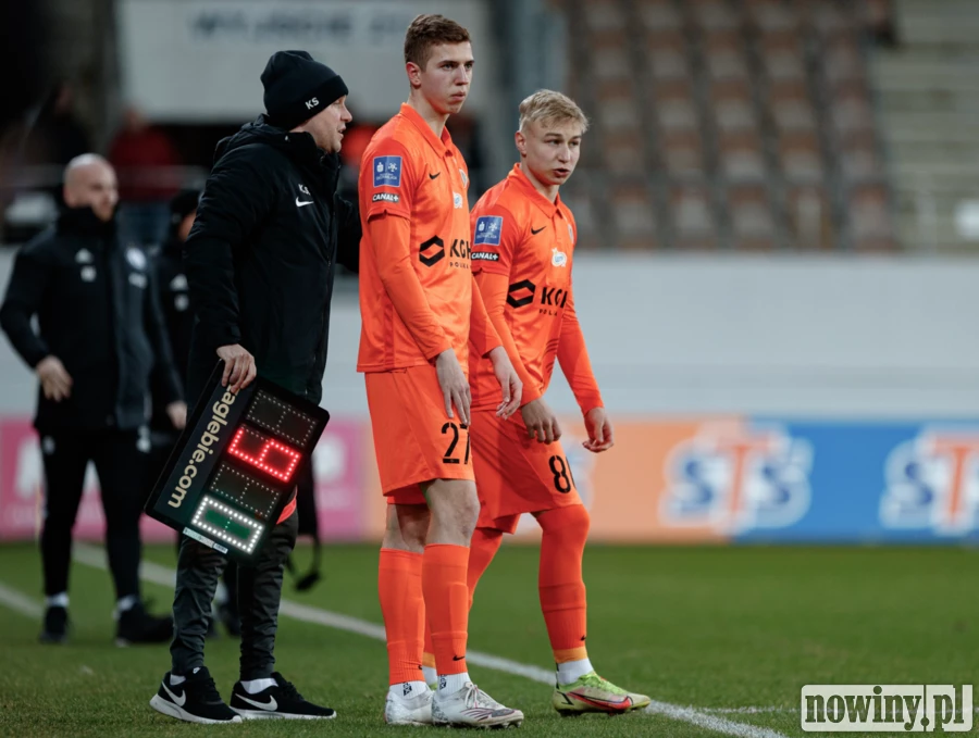 Kacper Masiak zadebiutował w PKO BP Ekstraklasie