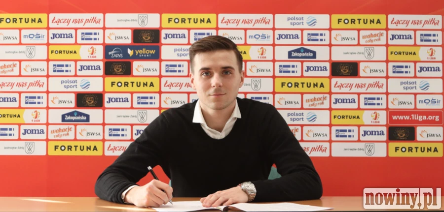 Nataniel Wybraniec nowym zawodnikiem GKS-u Jastrzębie