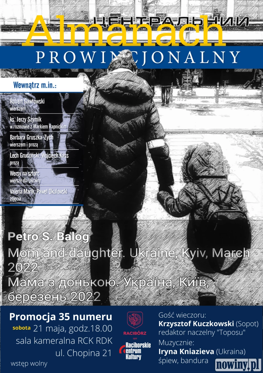 35. Almanach Prowincjonalny z Krzysztofem Kuczkowskim oraz Iriną Kniazievą