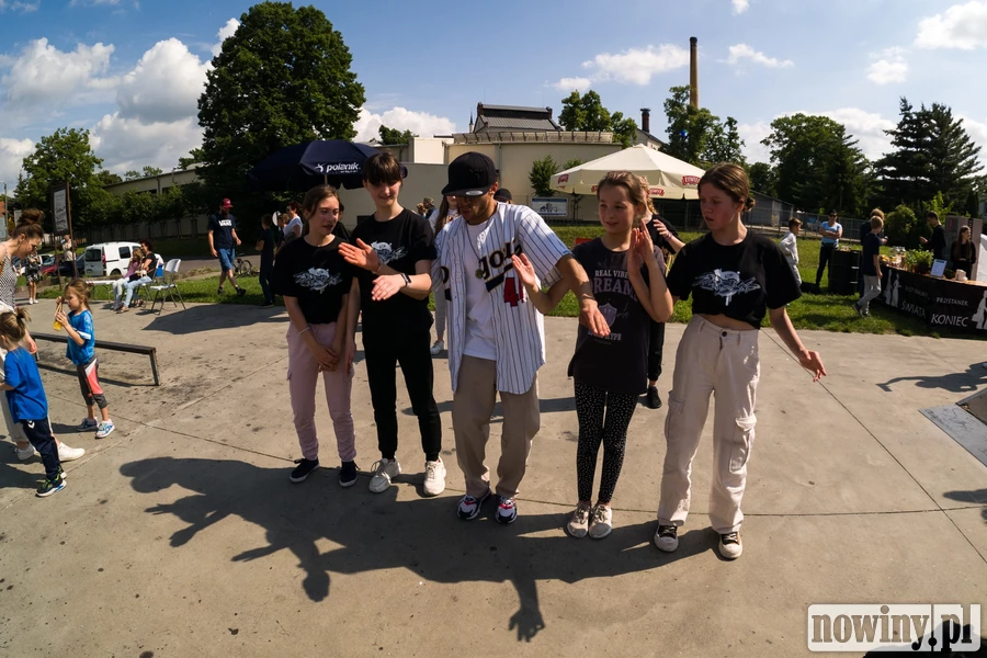 Hip-hopowe popołudnie na skate parku. Breaking Graffiti i Muzyka na Dni Raciborza 2022