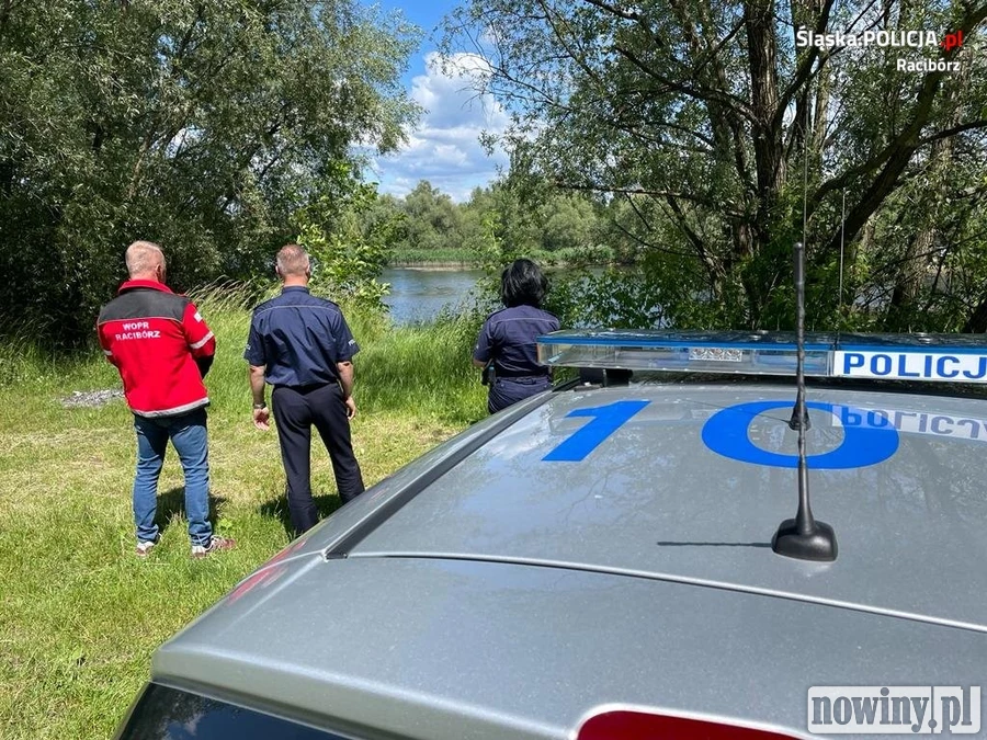 Kąpiesz się w żwirowni? Dostaniesz mandat. Raciborska policja patroluje akweny na Ostrogu