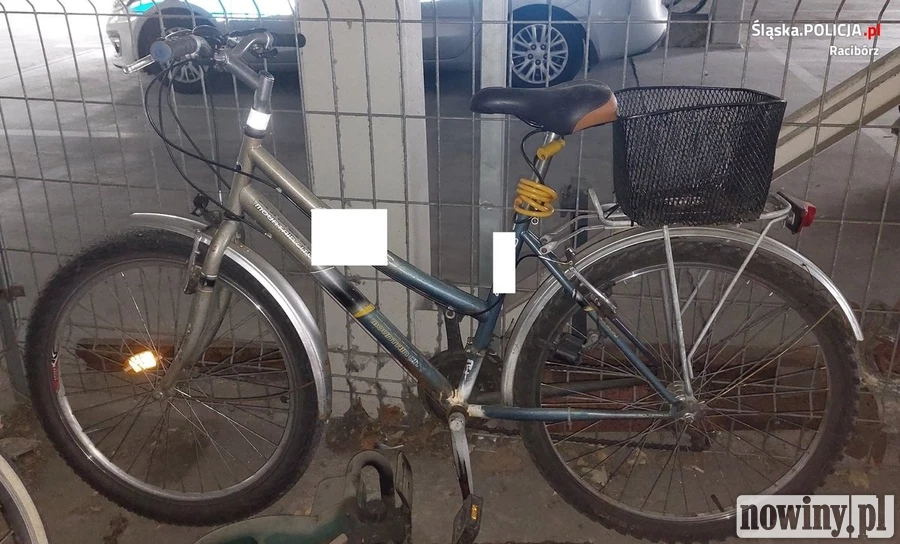Policjanci złapali złodzieja i odzyskali skradziony rower. Ale nikt się nie po niego nie zgłasza