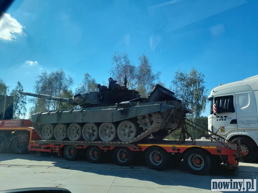 Czołgi i rosyjski sprzęt na stacji w Łaziskach. O co chodziło?