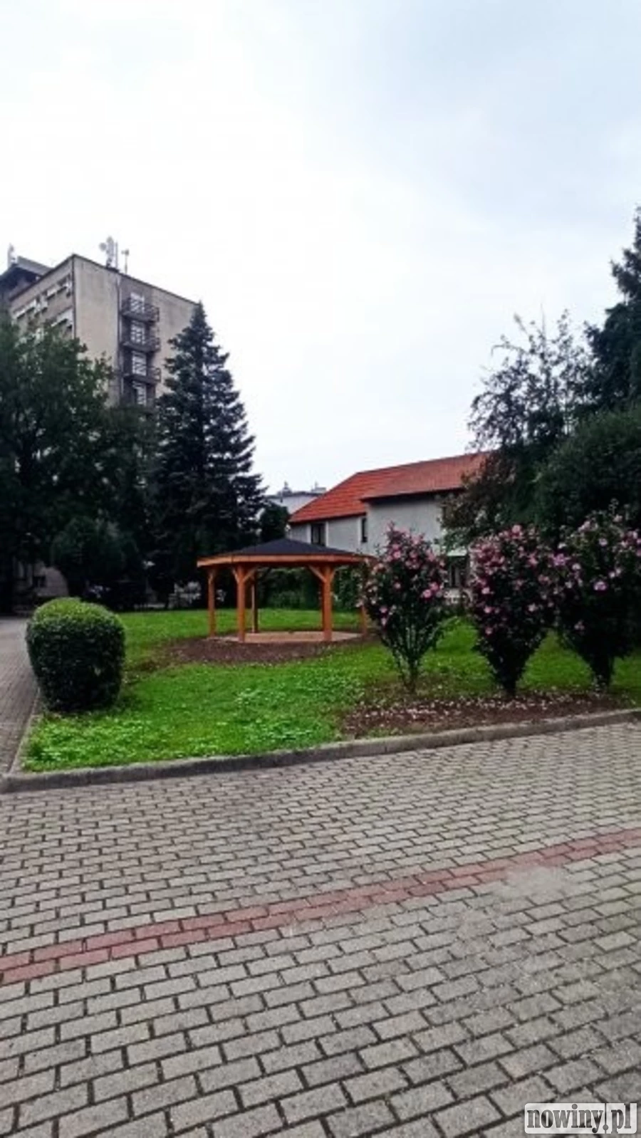 Przedszkole nr 11 na Ostrogu z nowym ekozakątkiem. Prace prowadzone są także wewnątrz placówki.