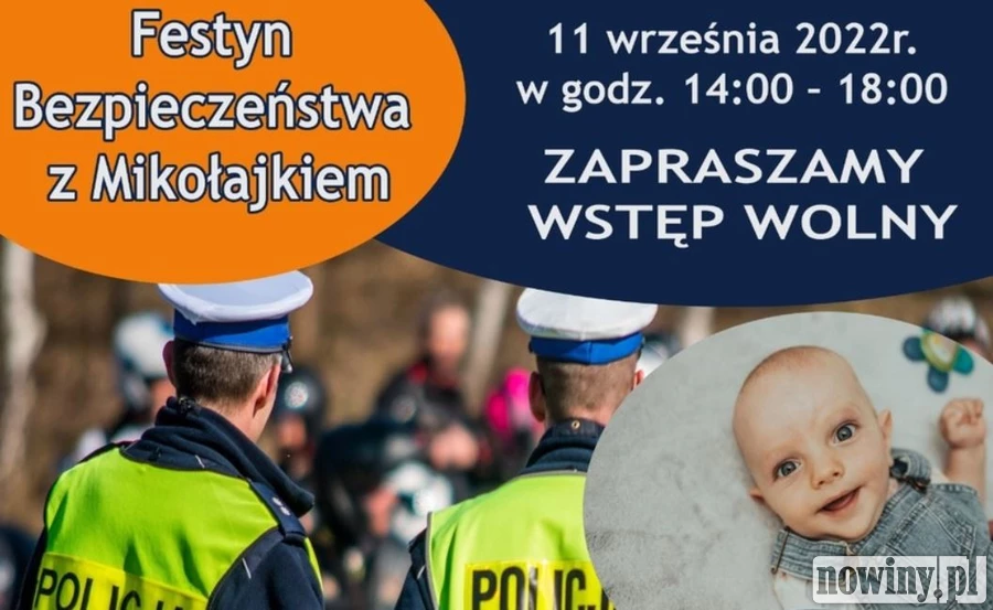 W niedzielę Festyn Bezpieczeństwa z akcją charytatywną na rzecz Mikołajka