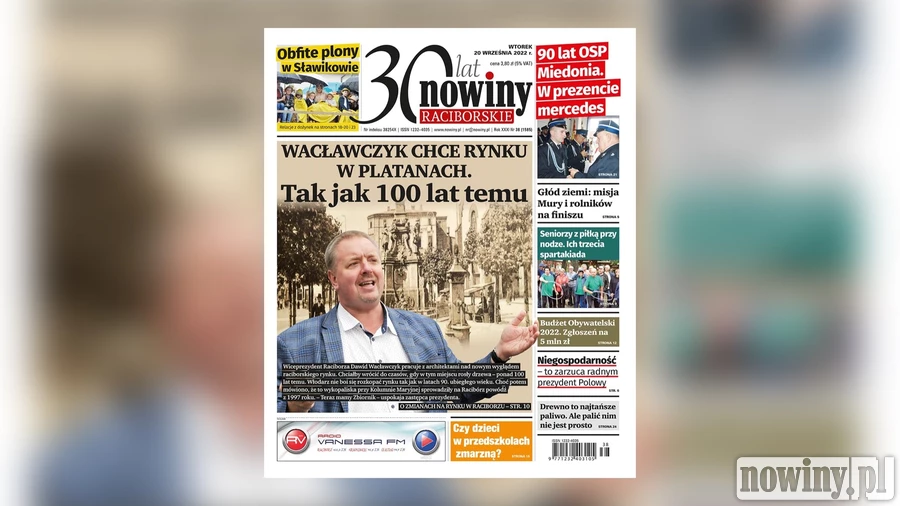 Czy Racibórz cofnie się o 100 lat? Nowiny Raciborskie o wizjach dla rynku